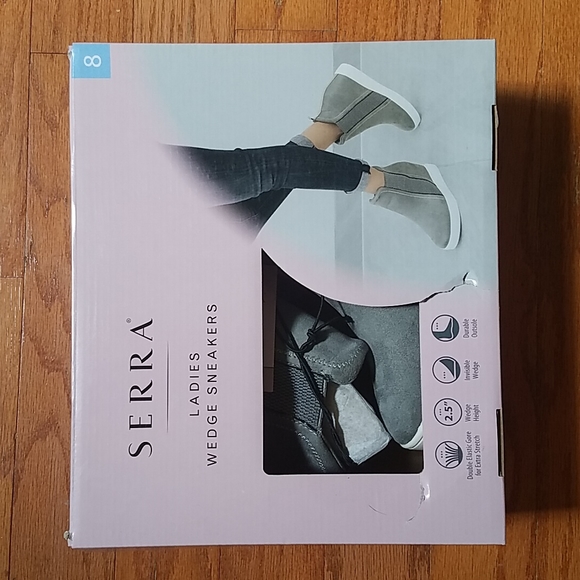 Serra Ladies wedge Sneakers - Picture 6 of 6